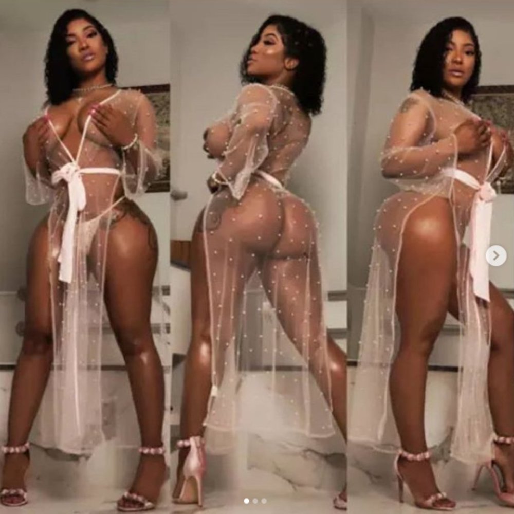 Sexy Lacey Transparent Sheer Long Coverup👙👘👒 - Picture 3 of 6
